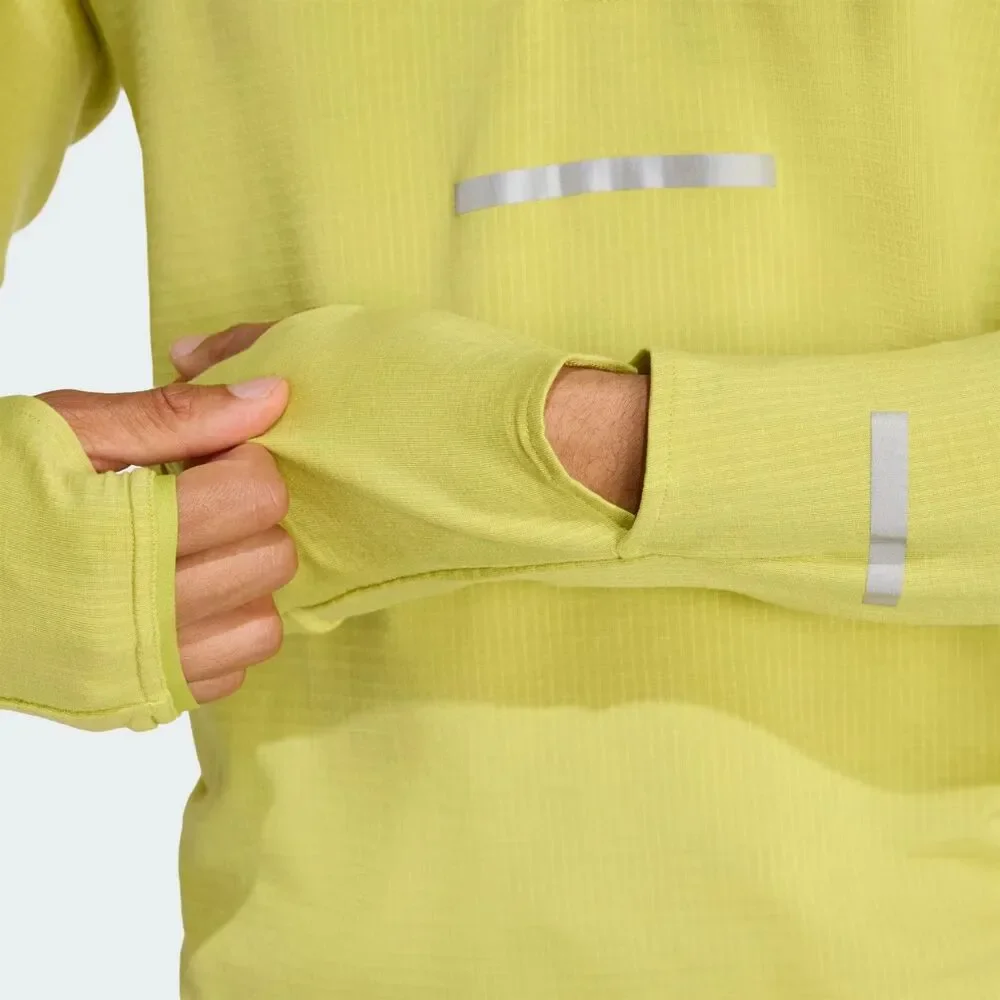 Adidas Adi365 Climawarm+ Half Zip Running Top Long Sleeve JM5725 Men Small